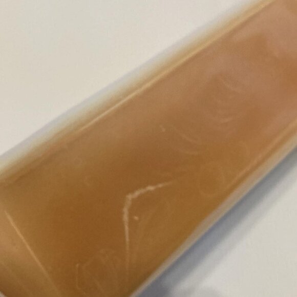 PRE OWNED VINTAGE Fire King Loaf Pan Peach Lustre - Picture 6 of 7